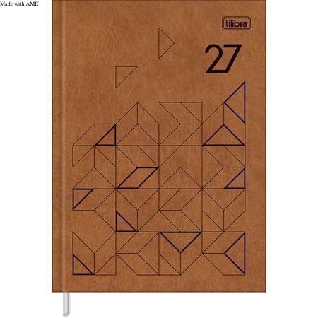 Agenda Executiva Prátika Master Costurada Diária 2027 - Tilibra