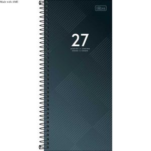 Agenda Executiva Comercial Ideale Espiral Diária 2027 - Tilibra