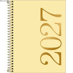 Agenda Executiva Vanilla  Espiral Diária 2027 - Tilibra