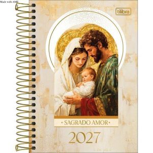 Agenda Bíblica Espiral Diária 2027 - Tilibra