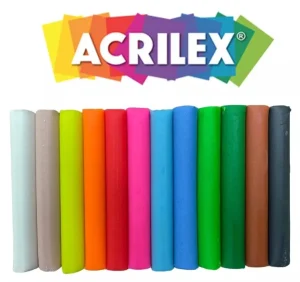Massa de Modelar Soft 12 Cores 180 g - Acrilex